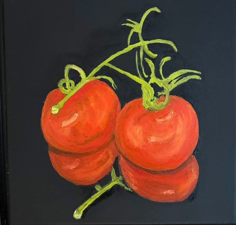Tomatoes by artist Mozelle Marks